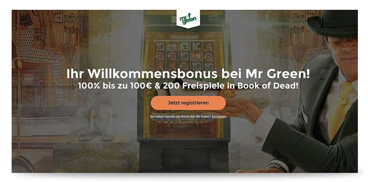 Mr Green Casino Bonus