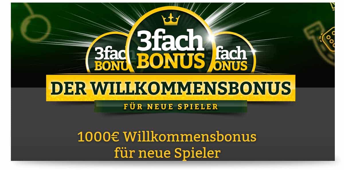 Aktueller Casino Bonus onlinecasino.de