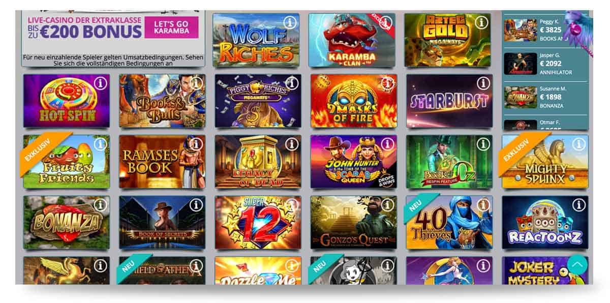 Karamba Casino Slots