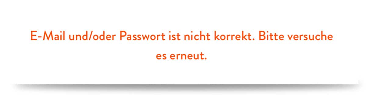 Login Fehler Dunder Casino