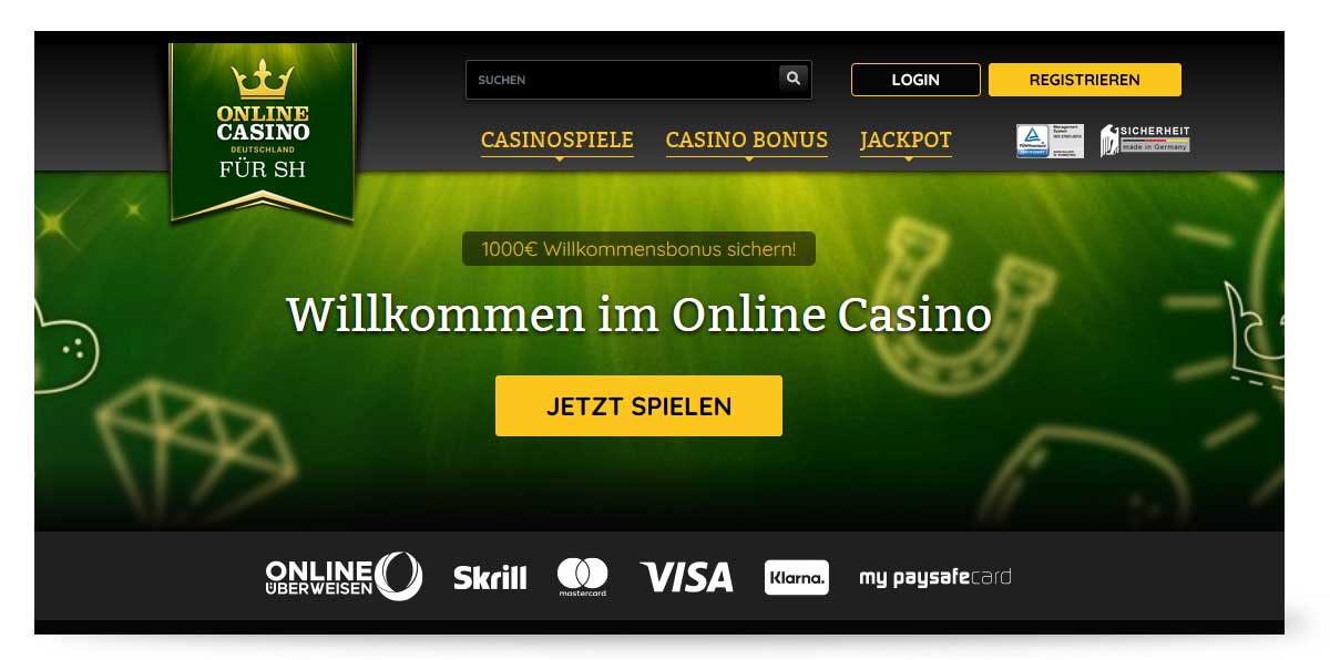 Startseite onlinecasino.de