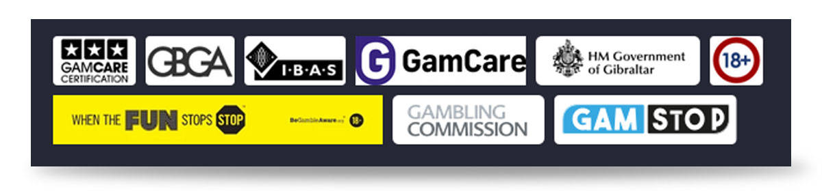 Ladbrokes Casino Trustsymbole 